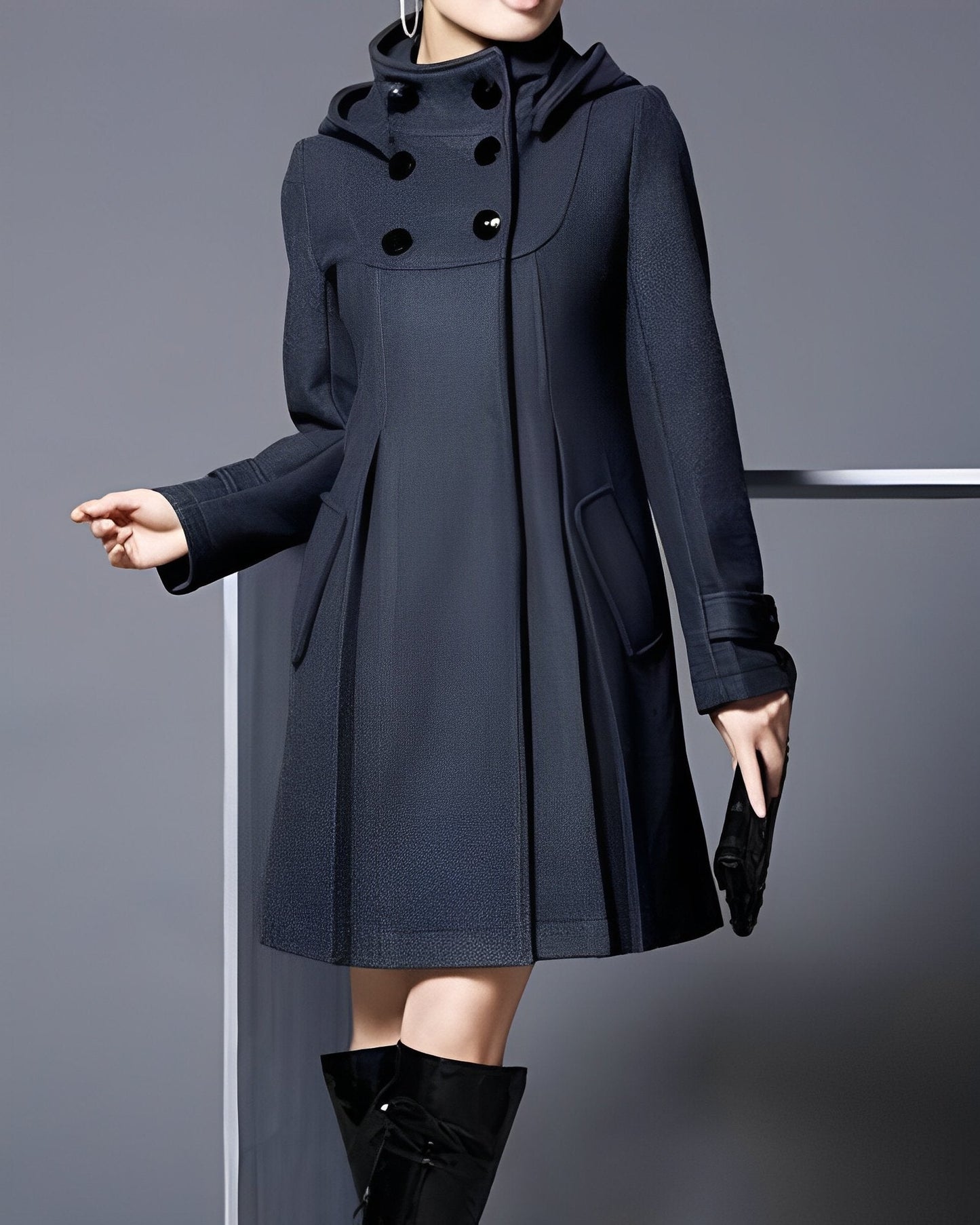 Julie™ - Manteau Élégant en Soie