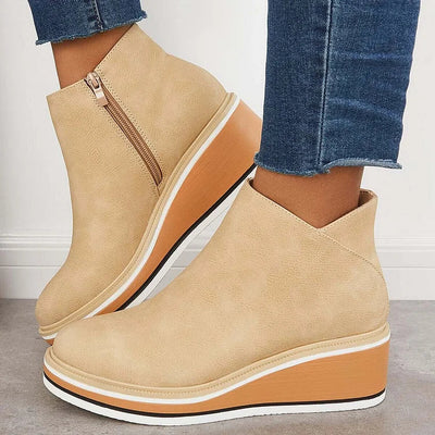 Julie™ - Bottes Élégantes Doublées en Laine