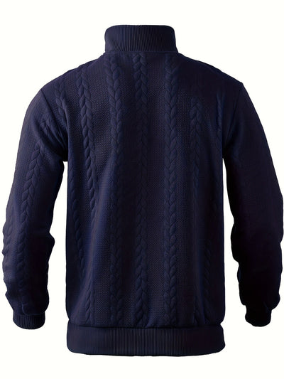 Rafael – Pull zippé vintage pour homme