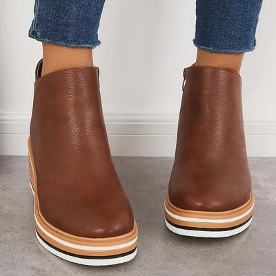 Julie™ - Bottes Élégantes Doublées en Laine