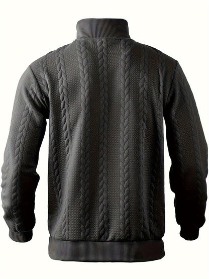 Rafael – Pull zippé vintage pour homme