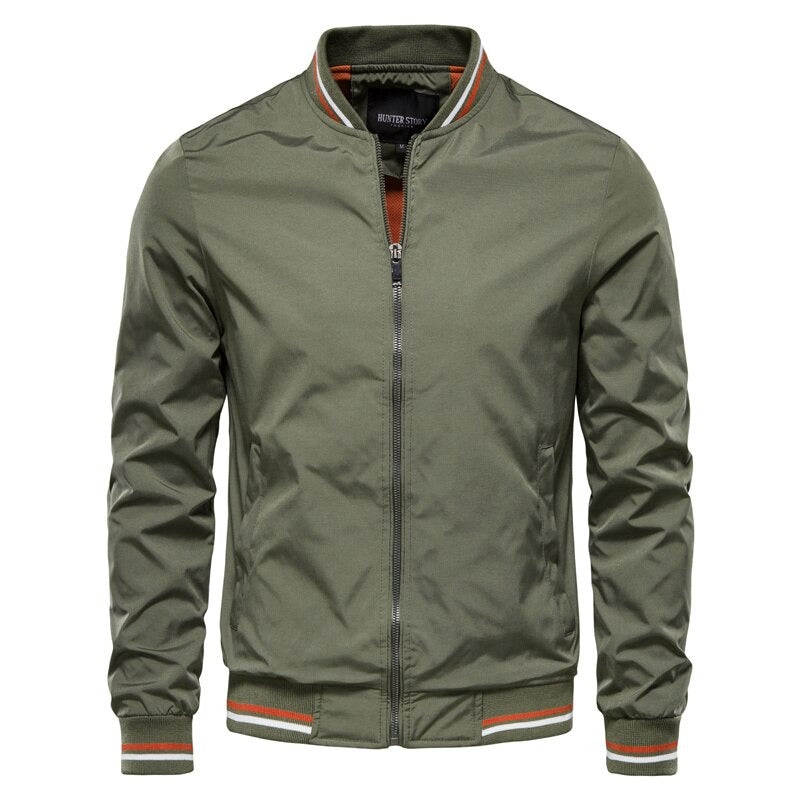Michel™ - Veste Bomber en Nylon Audacieuse