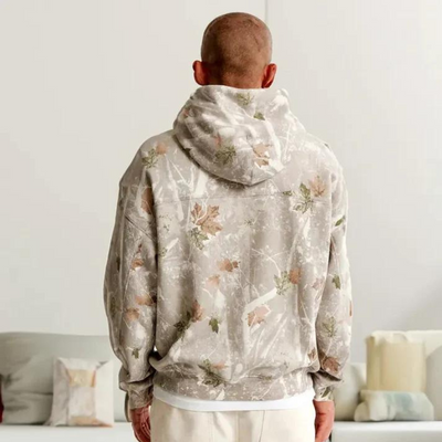 Camille - Sweat à capuche imprimés Camo