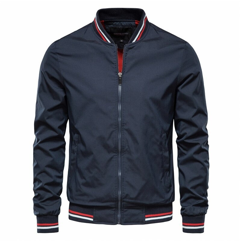 Michel™ - Veste Bomber en Nylon Audacieuse