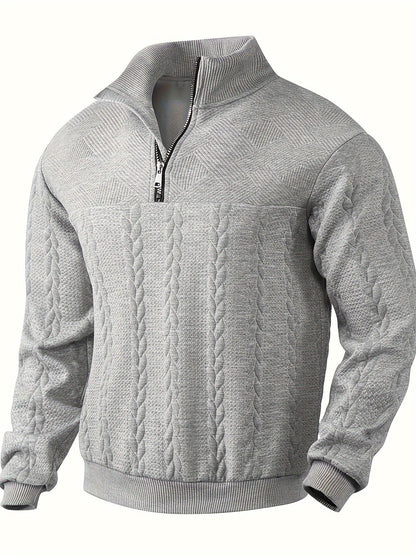 Rafael – Pull zippé vintage pour homme