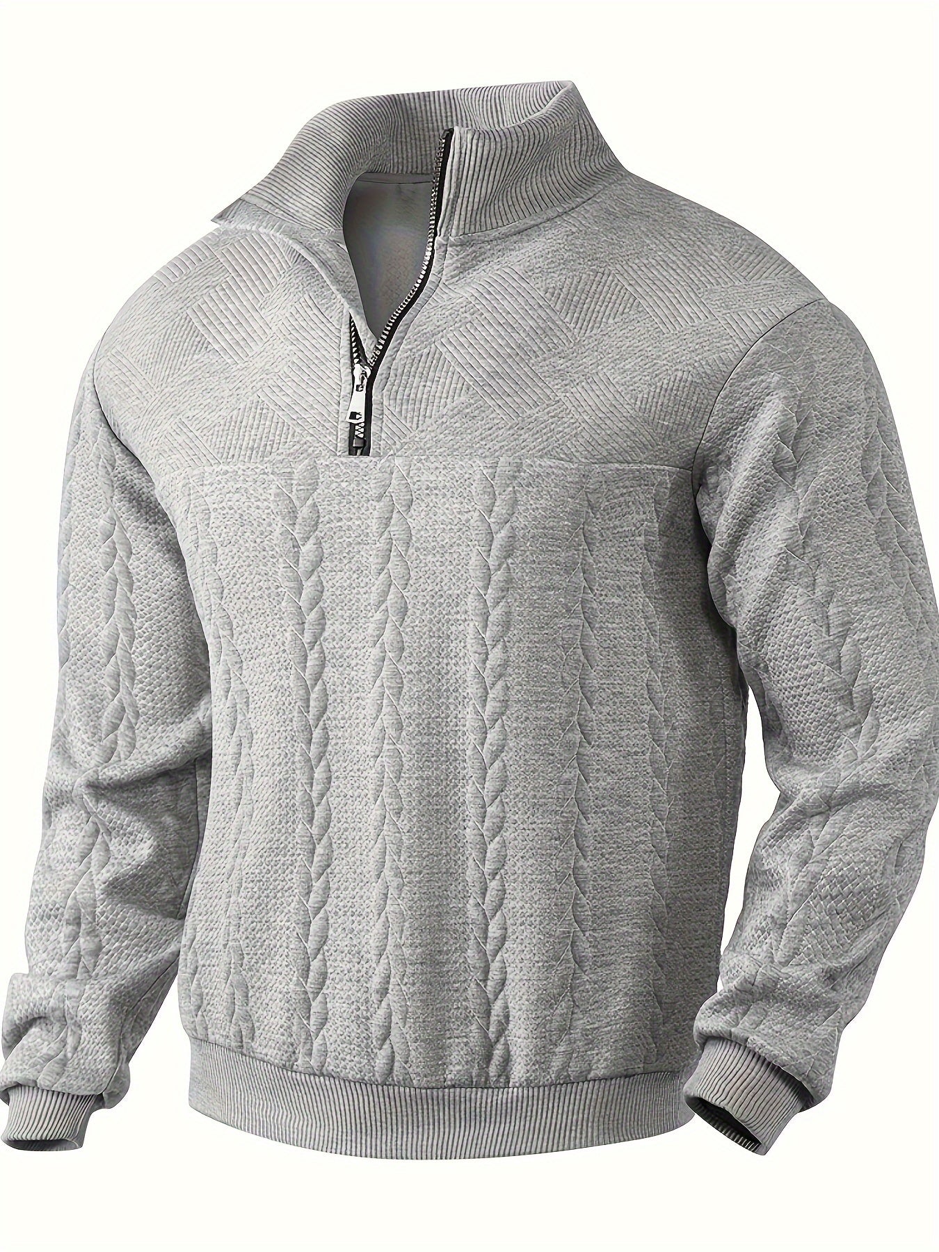 Rafael – Pull zippé vintage pour homme
