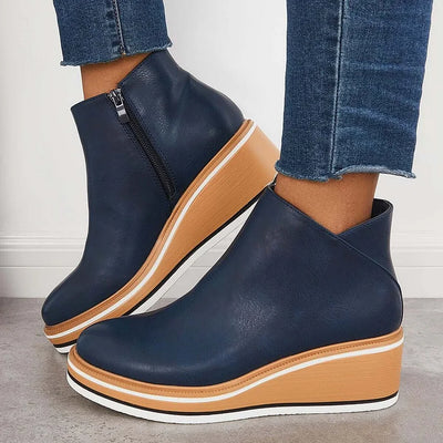 Julie™ - Bottes Élégantes Doublées en Laine