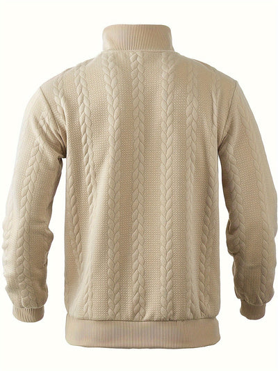 Rafael – Pull zippé vintage pour homme