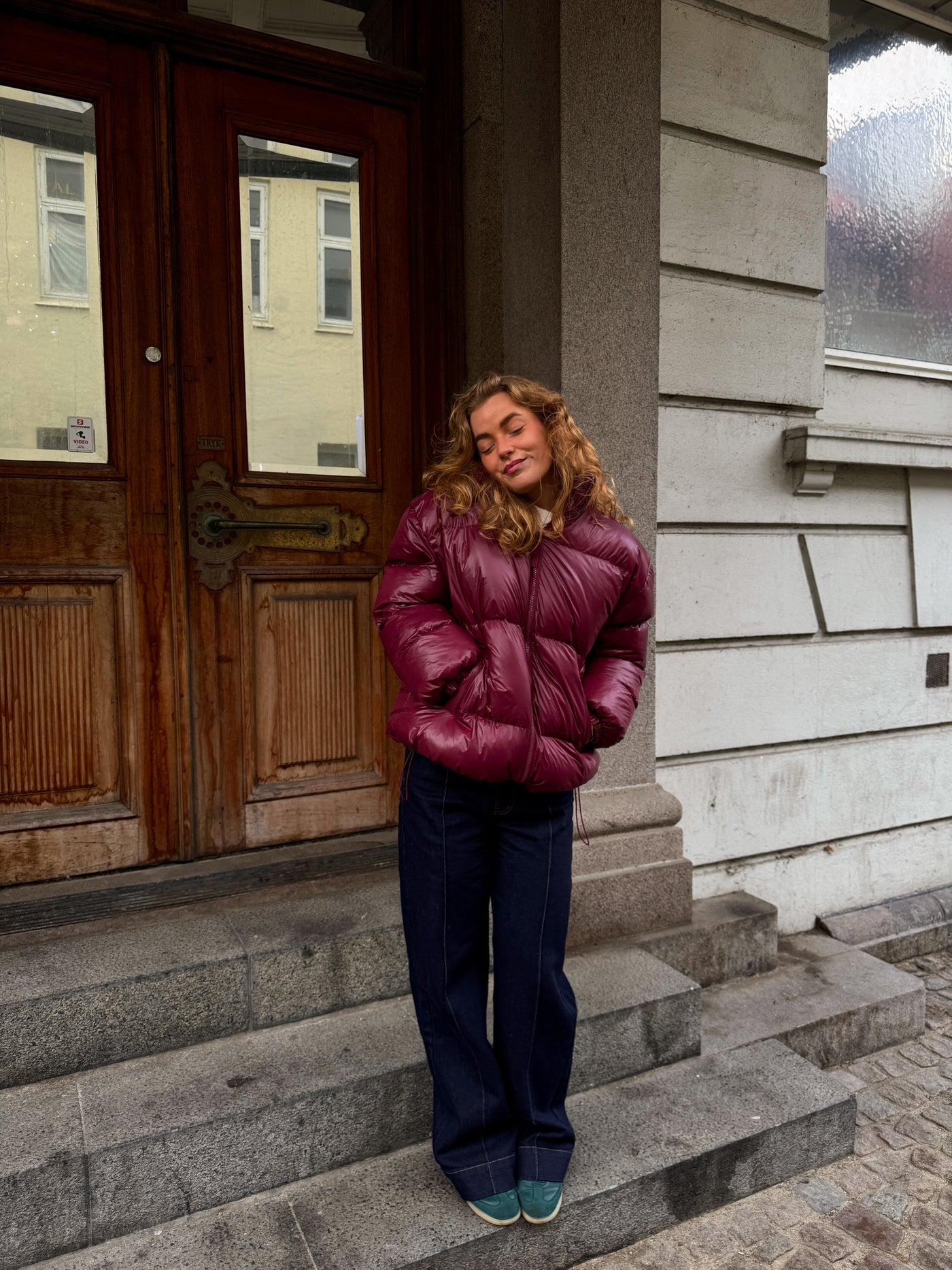 Julia - Doudoune Bordeaux Essentiel