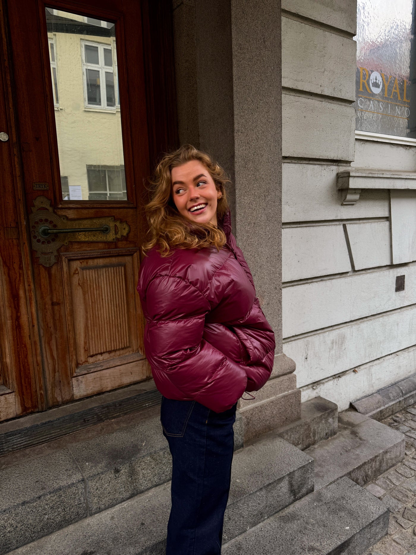 Julia - Doudoune Bordeaux Essentiel
