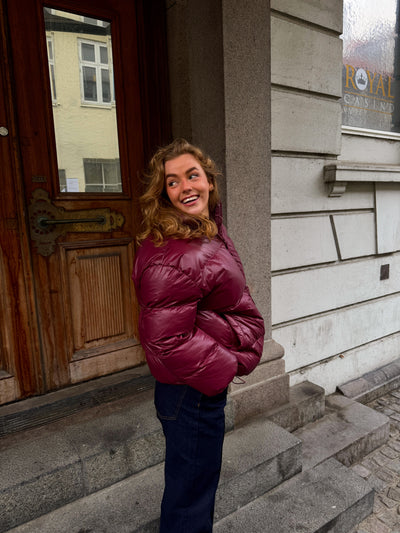 Julia - Doudoune Bordeaux Essentiel